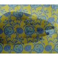 thumbnail image 4 of oneOone Viscose Chiffon Fabric Leaves & Floral Block Print Fabric By Yard 42 Inch Wide, 4 of 4