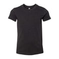 thumbnail image 1 of Bella Canvas Jersey Short-Sleeve Tee 3001Y, L, Black Heather, 1 of 3