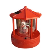 Iumwxz solar lights outdoor Solar Rotating Tower LED Light Outdoor Garden Courtyard Decoration Light garden lights patio lights Red Plastic Reduced Price