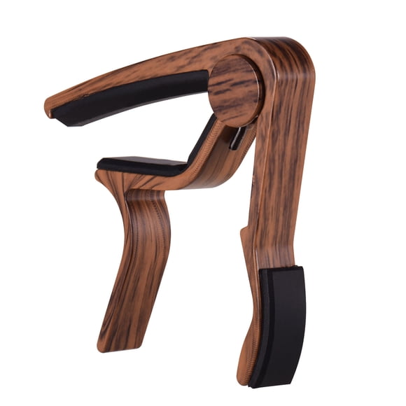 Amdohai Aluminum Alloy Wood Color Guitar Capo for 6-string Folk