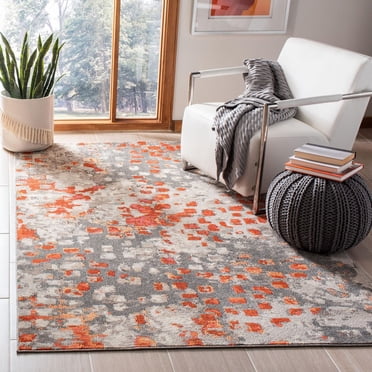 SAFAVIEH Madison Candelario Abstract Polka Dots Area Rug