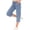 Light Blue, variant on LOVZFMLL Women's Capri Pants, Capris Pants with Pockets Loose Casual Dressy Ladies Baggy Cargo Shorts for Hiking Black, M