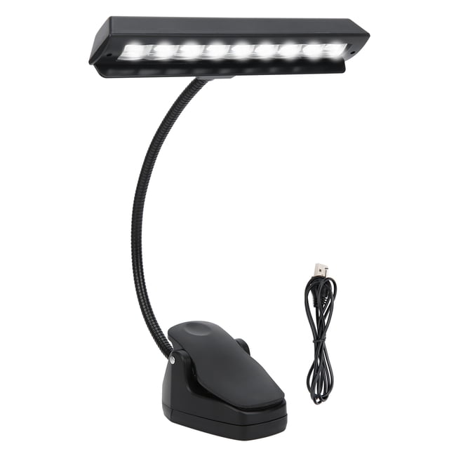 USB Lamps, Music Stand Lights Multi-Purpose Clip-On Music Stand Light With Rechargeable Battery Function For Music Learning For Home