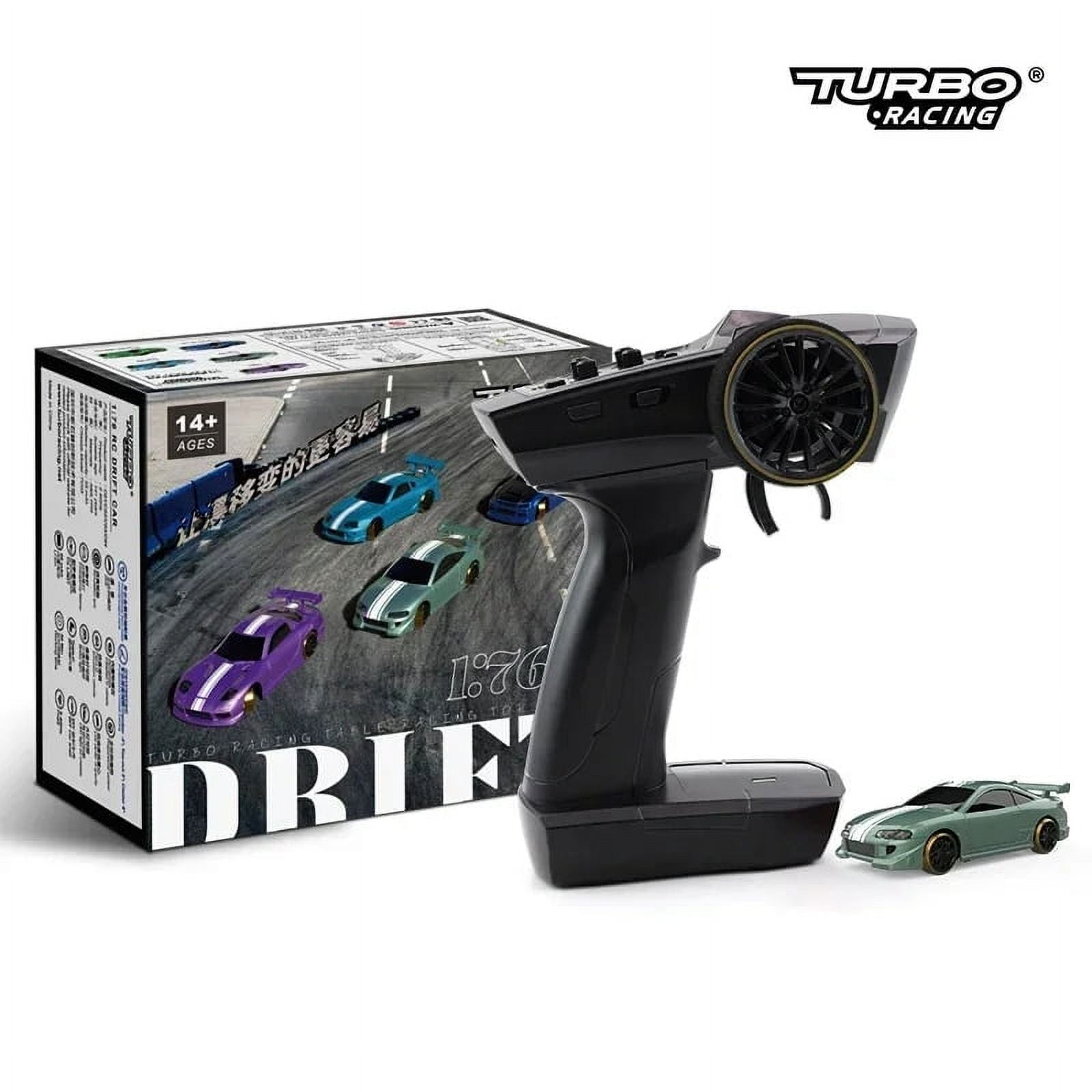 TURBO RACING 1:76 Flat Running Drift Car C75 C61 C62 C63 C64 C74