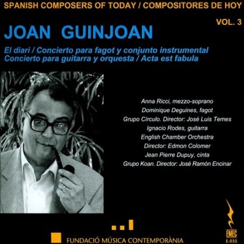 Compositeurs Espagnols d'Aujourd'hui, Vol. 3: Joan Guinjoan