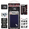 thumbnail image 4 of Gecko Travel Tech Phone Wallet - Stick On Card Holder Wallet for Cell Phones - Adhesive Card Pocket - NAVY, 4 of 6