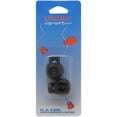 thumbnail image 1 of UNIQUE SPORT Drawstring Cord Stops - Black, 2-Pack, 1 of 4