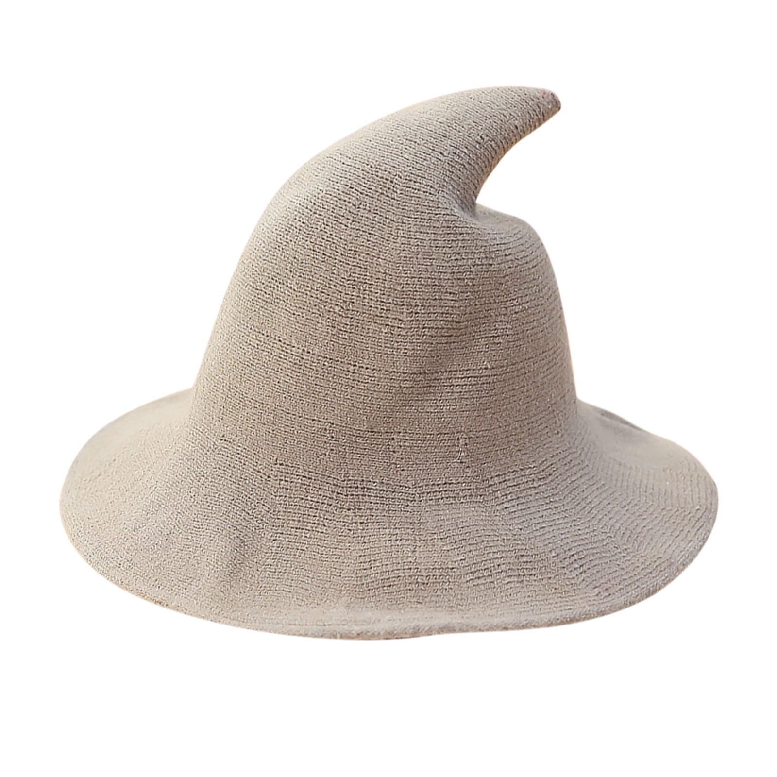 SDNall Halloween Witch Hat With Pointed Top Party Funny Knitted Wool Hat