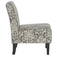 thumbnail image 3 of Avondale Grey Damask Accent Chair, 3 of 7