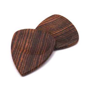 2pcs Wood Guitar Picks Plectrum for Acoustic Guitar Ukulele Bocote Wood