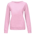 thumbnail image 4 of SNKSDGM Chandail à Col Rond pour Femmes, Graphique, Automne, Chandails Courts pour Femmes, Quotidien, Maison, Extérieur, Entraînement, Manches Longues, T-Shirt à Col Rond, Haut, Chandail Imprimé, Blouse de Rue, Mode Urbaine L, 4 of 5