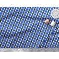 thumbnail image 3 of Soimoi Poly Georgette Fabric Gingham Check Print Fabric by Yard 42 Inch Wide, 3 of 3