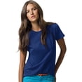 thumbnail image 1 of Hanes ComfortSoft T-Shirt à Col Ras du Cou en Jersey Coupe Décontractée pour Femmes, m, Bleu Royal Foncé, 1 of 1