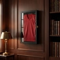 thumbnail image 2 of Aurorax Lockable Cap And Gown Display Case Wall Mounted Diploma Frame Shadow Box with Acrylic Door Shatterproof Memorabilia Display Case for Graduation Keepsake Home Office, 2 of 6