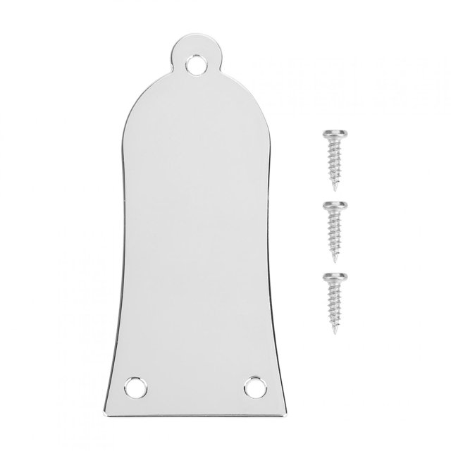 Keenso Metal Truss Rod Cover, Guitar Truss Rod Cover, Guitar Replacement, For Most Guitars Basses