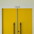 thumbnail image 4 of 10 Pcs Numéro de Porte pour Maison Plastique Gris et Métal Électroplaqué Design Moderne, 4 of 8