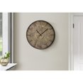 thumbnail image 1 of Monarch Specialties I 9041 - Horloges, Ronde de 20 Pouces, Horloge Murale, Brun, Transitionnel, 1 of 4