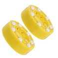 thumbnail image 4 of GARVALON Ice Hockey Puck 2Set for Street and Roller Skating Practice Yellow Color Professional Design, 4 of 8