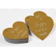 thumbnail image 4 of Inkdotpot Real Silver Foil Happy Birthday Tags Favor Hang Paper Tags 50 Pieces, 4 of 6