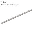 thumbnail image 2 of Unique Bargains M8 x 200mm 304 Stainless Steel Fully Threaded Rod Right Hand Threads 2 Pack, 2 of 4