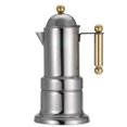 thumbnail image 1 of With  Valve Stovetop Espresso Maker, Moka Pot, For Cafe Home Kitchen, 1 of 8