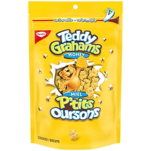 Christie, Teddy Graham Cookies, made in a peanut-free factory, school Snacks, Individually Wrapped