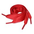 thumbnail image 1 of INSPIRE CHIC Women's 2 Pairs Flat Ribbon Sneaker Canvas Shoelaces Red 100 cm/39.5", 1 of 4