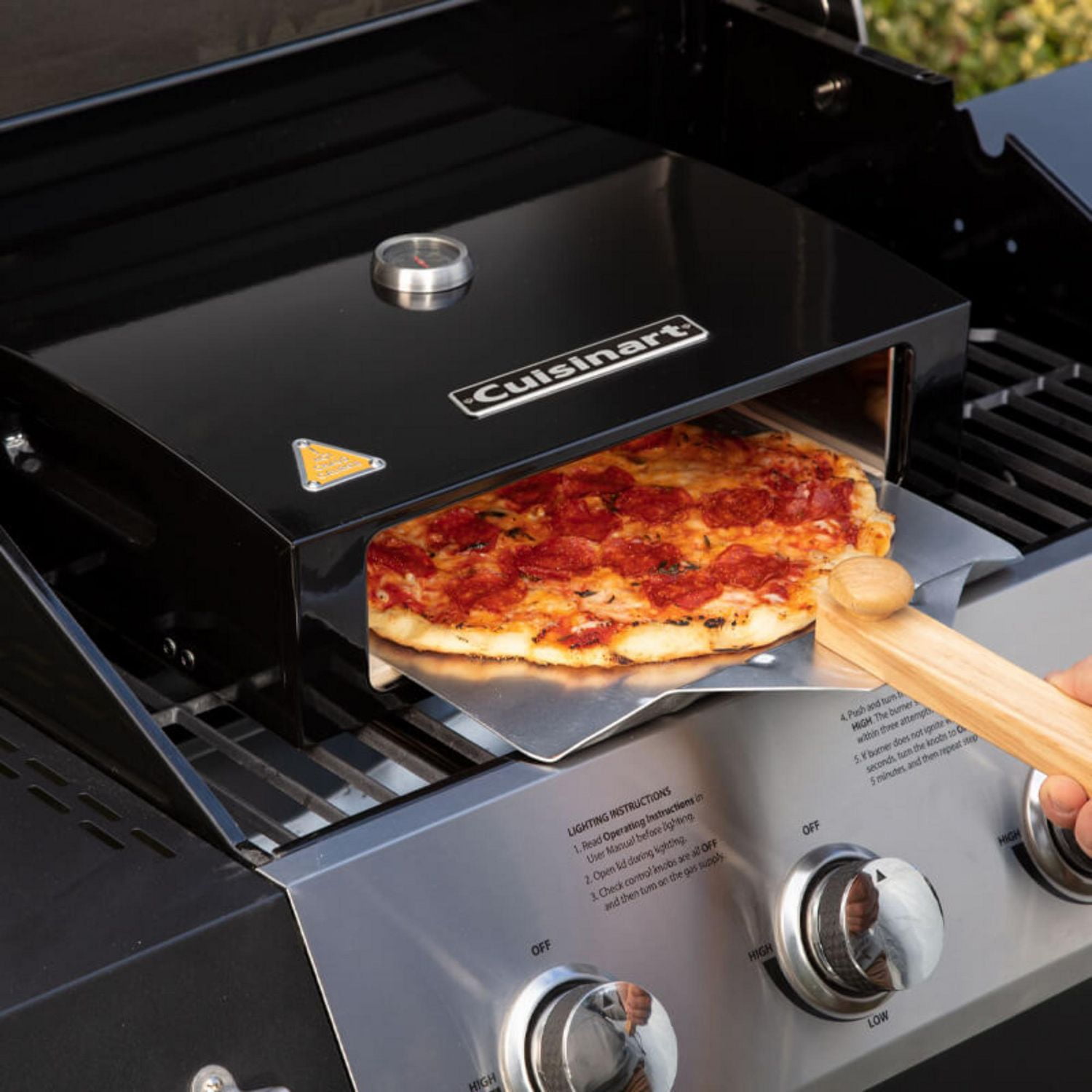 Four à pizza avec dessus de grill Cuisinart