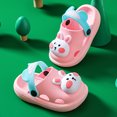 thumbnail image 4 of CAROOTU Kids Pool Slide Sandals Non-Slip Summer Cartoon Slippers Lightweight Soft Beach, 4 of 5