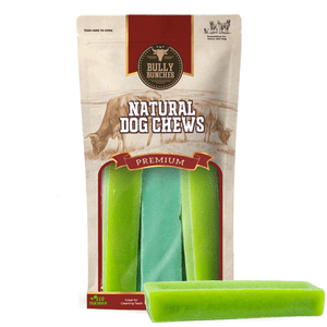 Bully Bunches Mint Yak Cheese Himalayan Chews All Natural Dog Treats Medium 3 Pack