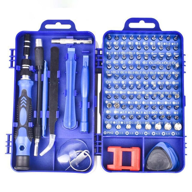 LSLJS 115-in-1 Screwdriver Set Multifunctional Cell Phone Laptop Repair and Removal Complete Set Of Combination Hardware Tools