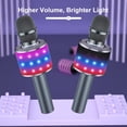 thumbnail image 5 of Intexca Bluetooth Karaoke Microphone, 4-in-1 Wireless Mic with LED Lights for Kids & Adults, 5 of 5