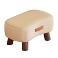 thumbnail image 2 of veasfak Small Foot Stool Ottoman Creative Stable Footrest for Home Sofa Coffee Table Beige, 2 of 9