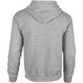 thumbnail image 2 of Gildan Heavy Blend  Adult Full Zip Hooded Sweatshirt Top, 2 of 5