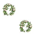 thumbnail image 4 of Youkk Fleurs Artificielles Intérieur Ou Extérieur avec Apparence Réaliste Longue Durée Rose 2ensemble, 4 of 6