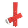 thumbnail image 1 of 26mm Silicone Watch Bands - Soft Rubber Replacement Watch Straps - Smooth and Ribbed - Waterproof - Stainless Steel Buckle - Many Colors, 1 of 8