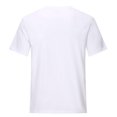 thumbnail image 4 of EGNMCR T Shirts pour Femmes T-shirt Casual Imprimé Col Rond Manches Courtes Pull Blouse Tops, 4 of 5