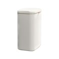 thumbnail image 1 of tredstone Stainless Steel Trash Can Durable And Stylish Kitchen Essential Hanging Kitchen Garbage Can white 8L, 1 of 6