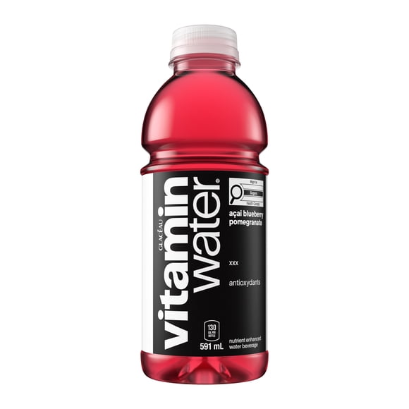 Glacéau vitaminwater XXX, açai-blueberry-pomegranate Bottle, 591 mL