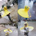 thumbnail image 4 of Bangcool Kid's Raincoat Cartoon Cute Waterproof Duck Reusable Rain Poncho Hooded Raincoat, 4 of 10