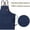 Navy, variant on Riforla Chef Aprons for Men Women with Large Pockets Canvas Back Heavy Duty Adjustable Work Apron Apron Sleeve Coffee 22x80x56