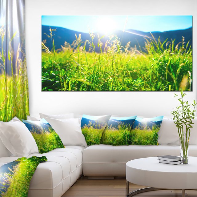 Magnifique Merveille de Nature Verte - Impression d'Art sur Toile Paysage