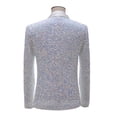 thumbnail image 4 of TIMIFIS Mens Shiny Sequin Blazer One Button Suit Jacket Fashion Lapel Dinner Prom Dress Blazer, 4 of 7