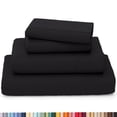 thumbnail image 1 of HAOAN Ultra Soft Wrinkle Resistant Bamboo Sheet Set - 4 Piece Set - 2200 Series, 1 of 7