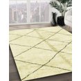thumbnail image 2 of Ahgly Company Indoor Rectangle Abstract Brown Gold Solid Area Rugs, 2' x 3', 2 of 6