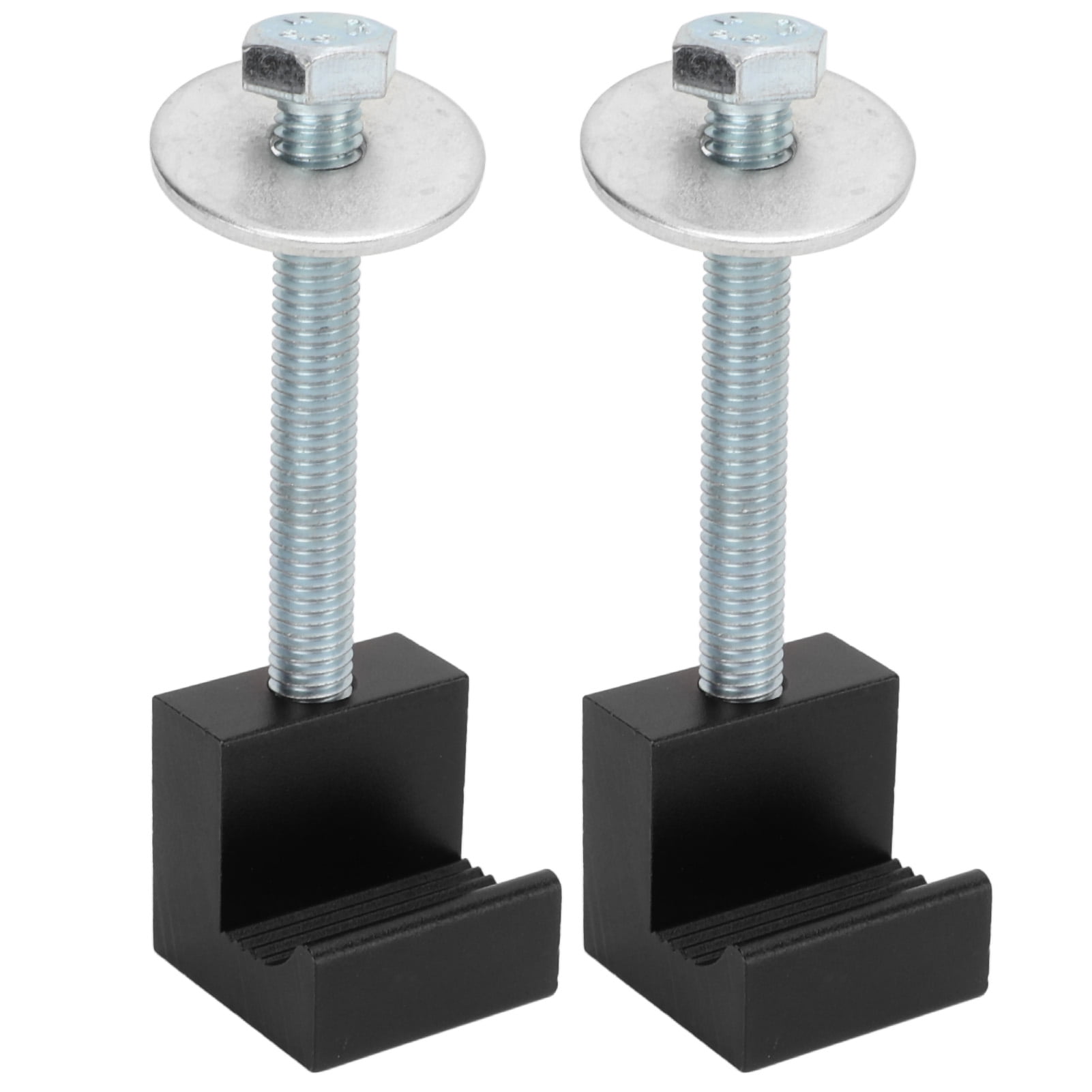 2 Pcs Universel Robuste Boîte à Outils Lien vers le Bas Alliage d'Aluminium J Crochets Crossover pour Camionnette