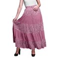 thumbnail image 1 of Bimba SkirtsForWomen Long Length Cotton Printed Maxi Boho Summer Skirt, 1 of 5