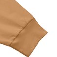 thumbnail image 3 of RXIRUCGD Men's Solid Color Winter Loose Long Sleeved T-shirt, Gold, Size: M, 3 of 8