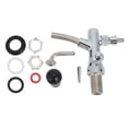 thumbnail image 2 of Chroming Brass Practical  Applicability Beer Faucet, Keg Faucet, for Distributing Beer or Beverages Bars,Pubs, 2 of 8