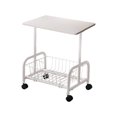 thumbnail image 2 of YIMWNYI Rolling Cart Table, Side Table with Mesh Shelves, Compact Storage Solution, Multi-Functional Nightstand, Mobile Coffee Table, Versatile Furniture for Living Room, Bedroom, Kitchen, 2 of 8